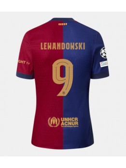 Barcelona Robert Lewandowski #9 Domaci Dres 2024-25 Kratak Rukavima